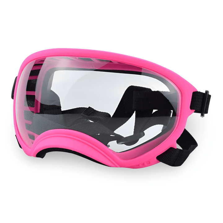 Protective Dog UV Goggles Bull Terrier World Pink / Transparent