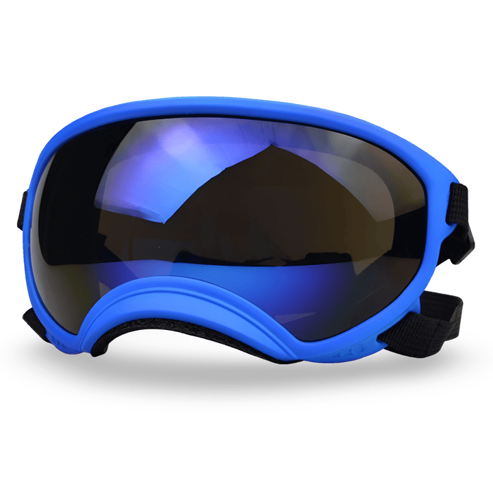 Protective Dog UV Goggles Bull Terrier World Blue / Blue Mirror