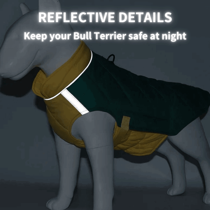 Reflective Quilted Comfort Vest Bull Terrier World