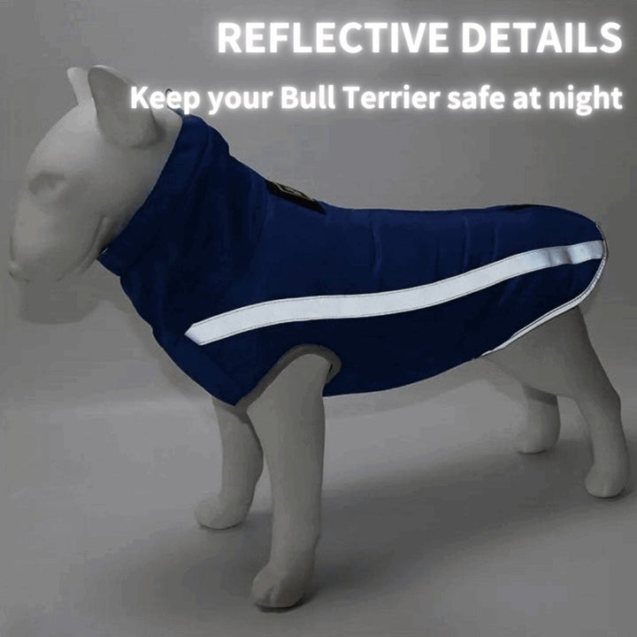 Reflective Vest With Retractable Collar | Bull Terrier World