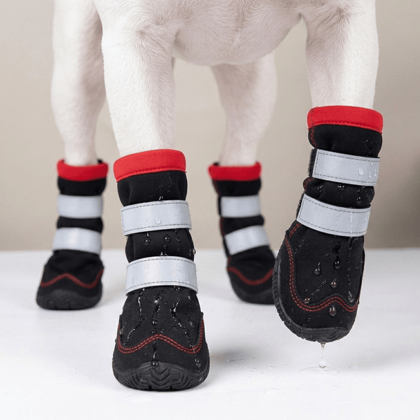 Botas impermeables reflectantes altas